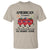 American A Coutry So Berry Cool T Shirt Retro Groovy Strawberry Season 4th Of July - Wonder Print Shop