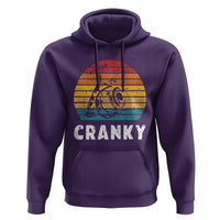 Fishing Lover Hoodie Cranky Vintage Retro Crankbait Fishermen - Wonder Print Shop