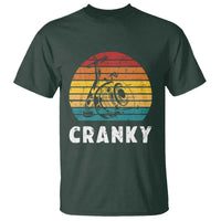 Fishing Lover T Shirt Cranky Vintage Retro Crankbait Fishermen - Wonder Print Shop