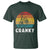 Fishing Lover T Shirt Cranky Vintage Retro Crankbait Fishermen - Wonder Print Shop