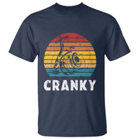 Fishing Lover T Shirt Cranky Vintage Retro Crankbait Fishermen - Wonder Print Shop