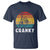 Fishing Lover T Shirt Cranky Vintage Retro Crankbait Fishermen - Wonder Print Shop