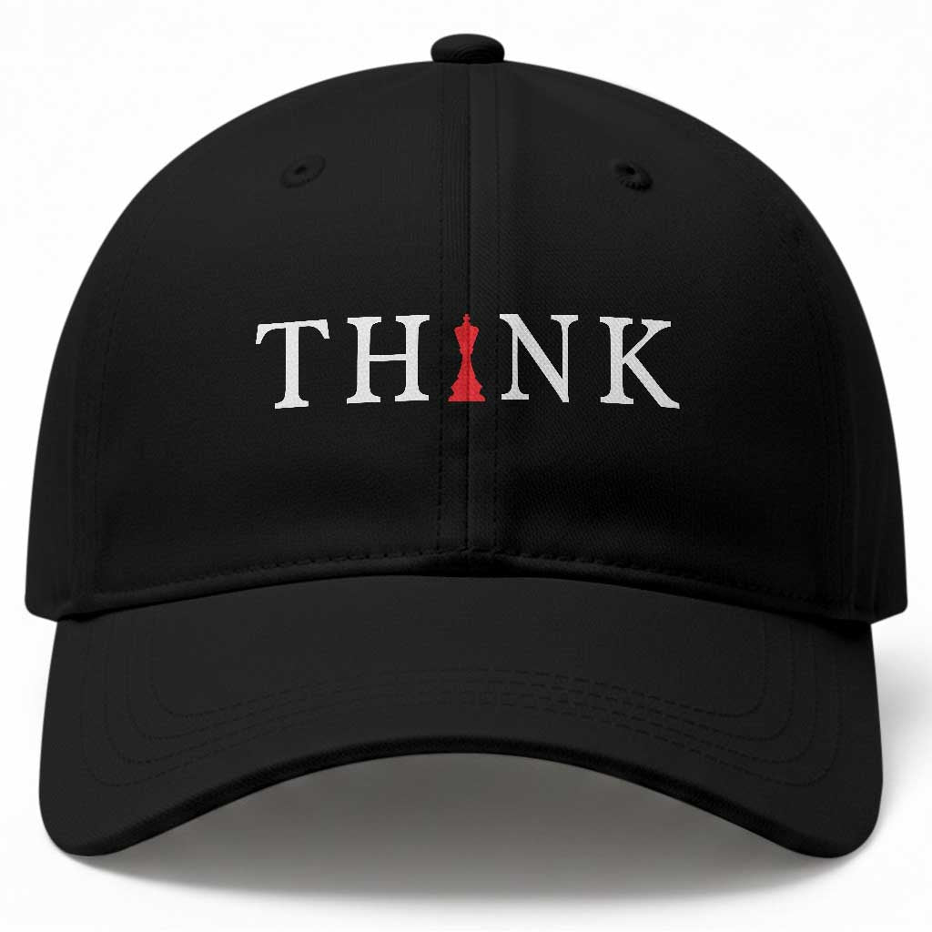 Chess Player Baseball Cap Think Vintage Master Player