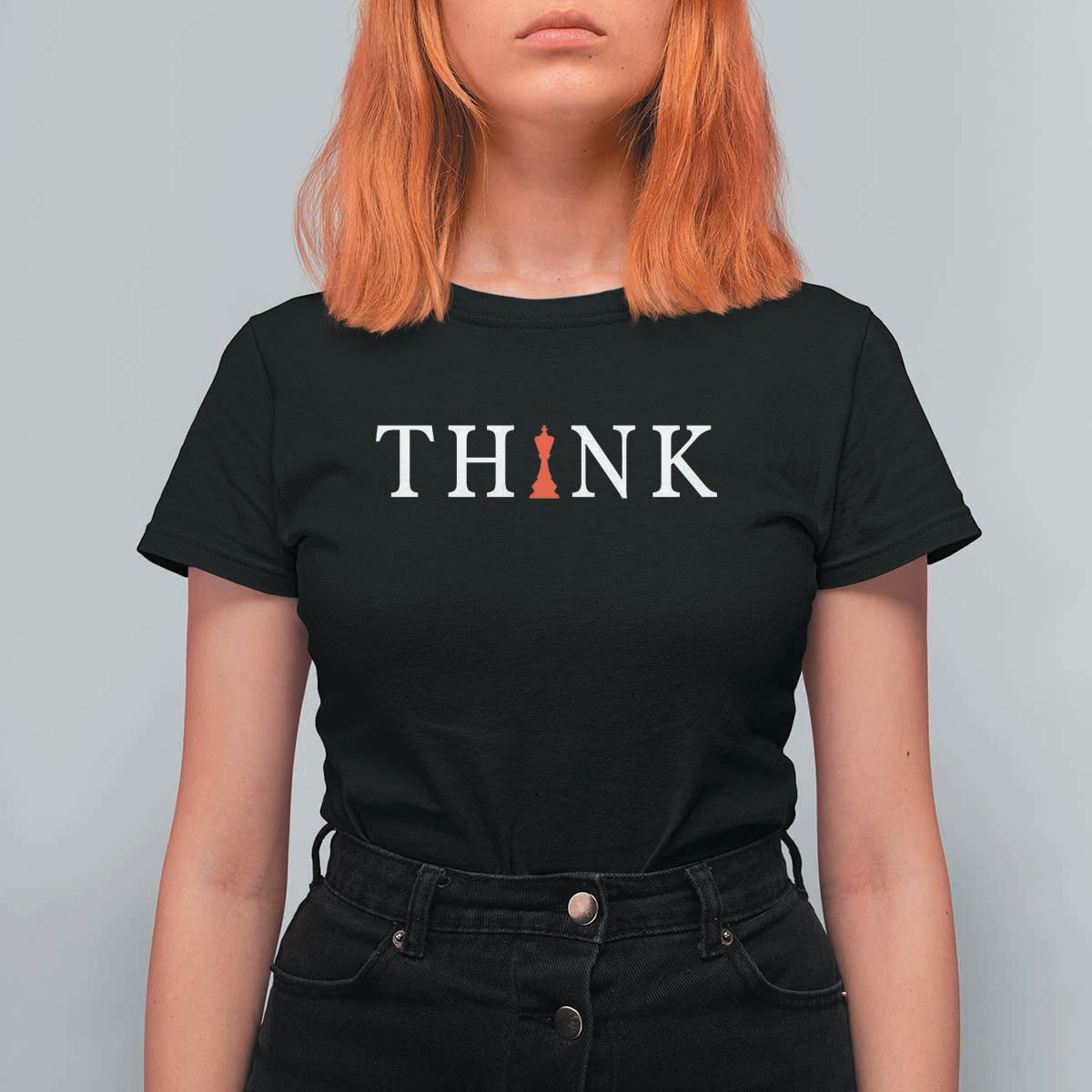 Chess Player T Shirt For Women Think Vintage Master Player TS11