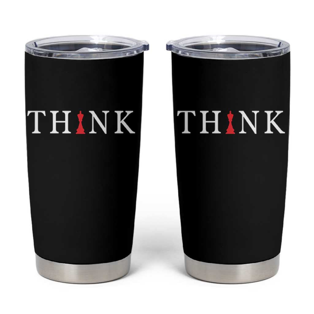 Chess Player Tumbler Cup Think Vintage Master Player