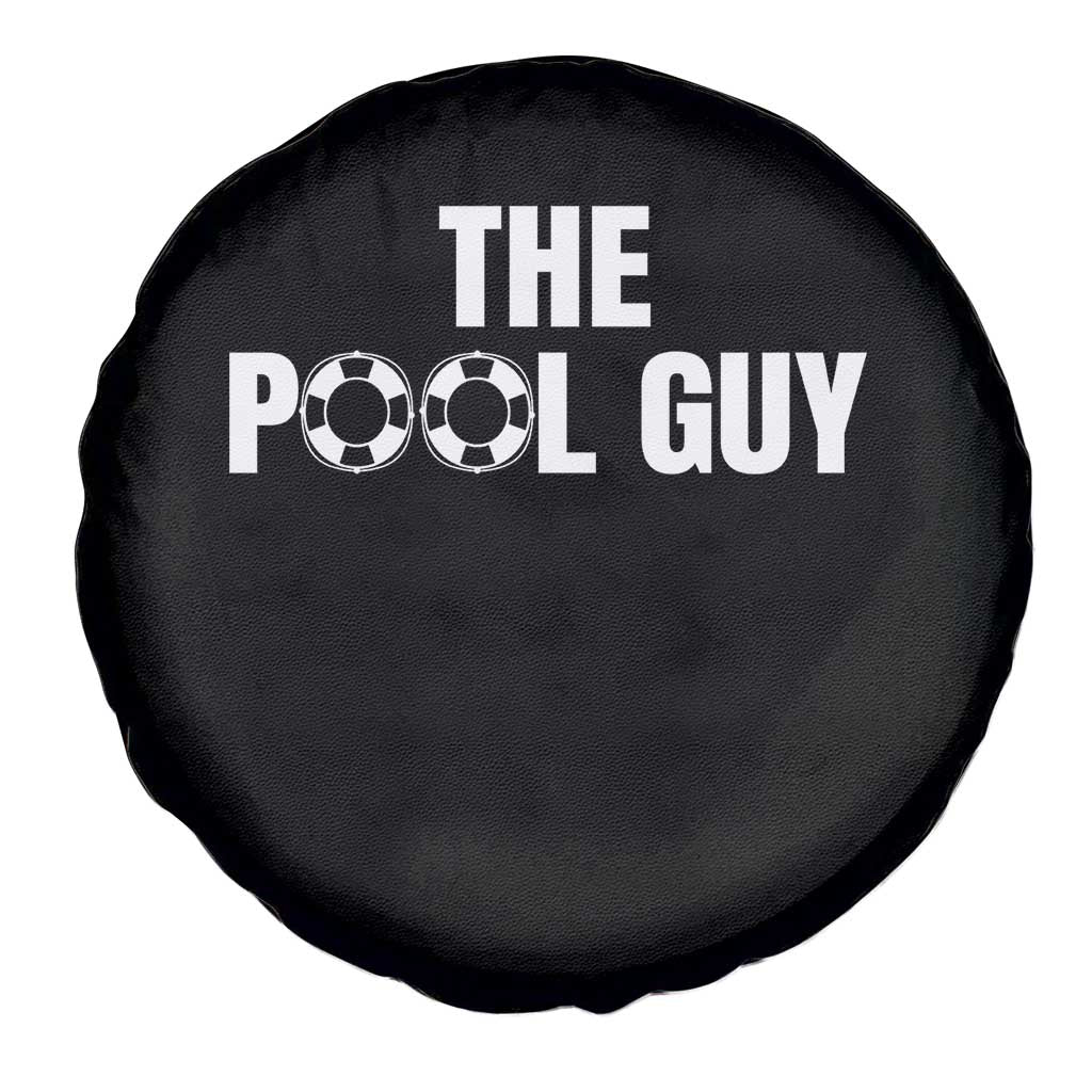 Funny Swimming Lover Spare Tire Cover The Pool Guy Expert - Wonder Print Shop