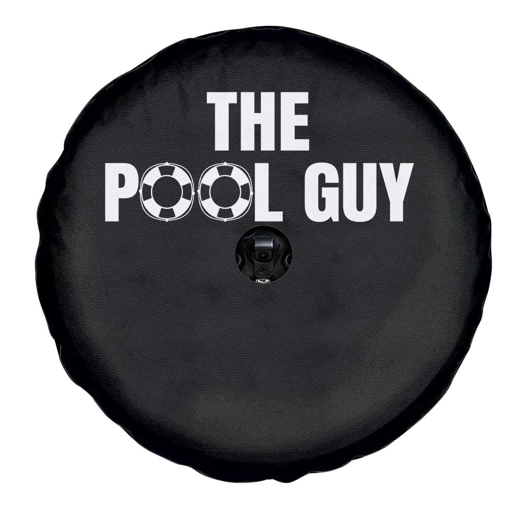 Funny Swimming Lover Spare Tire Cover The Pool Guy Expert - Wonder Print Shop