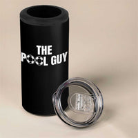 Funny Swimming Lover 4 in 1 Can Cooler Tumbler The Pool Guy Expert - Wonder Print Shop