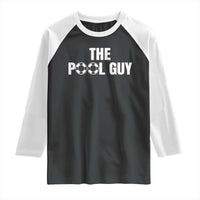 Funny Swimming Lover Raglan Shirt The Pool Guy Expert - Wonder Print Shop
