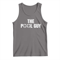 Funny Swimming Lover Tank Top The Pool Guy Expert - Wonder Print Shop