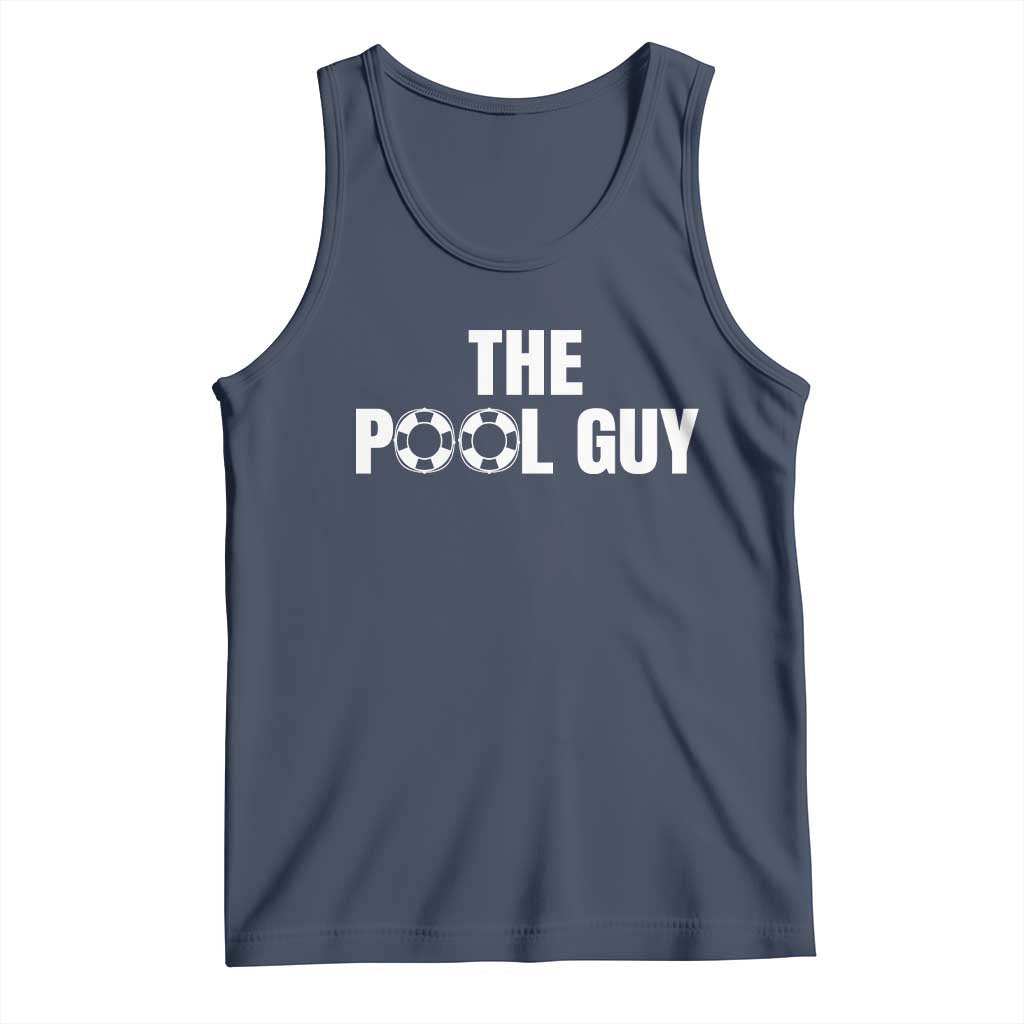 Funny Swimming Lover Tank Top The Pool Guy Expert - Wonder Print Shop