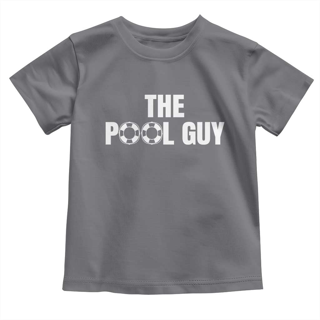 Funny Swimming Lover Toddler T Shirt The Pool Guy Expert - Wonder Print Shop