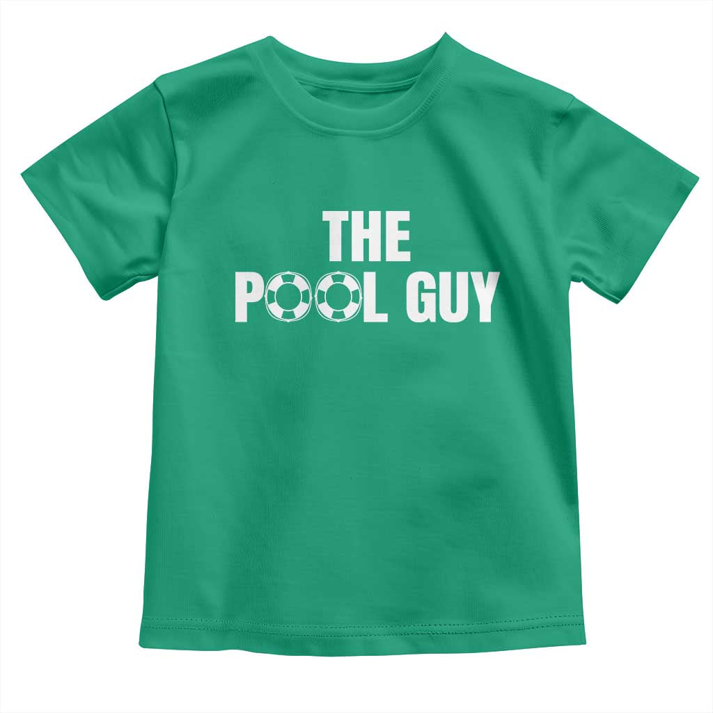 Funny Swimming Lover Toddler T Shirt The Pool Guy Expert - Wonder Print Shop