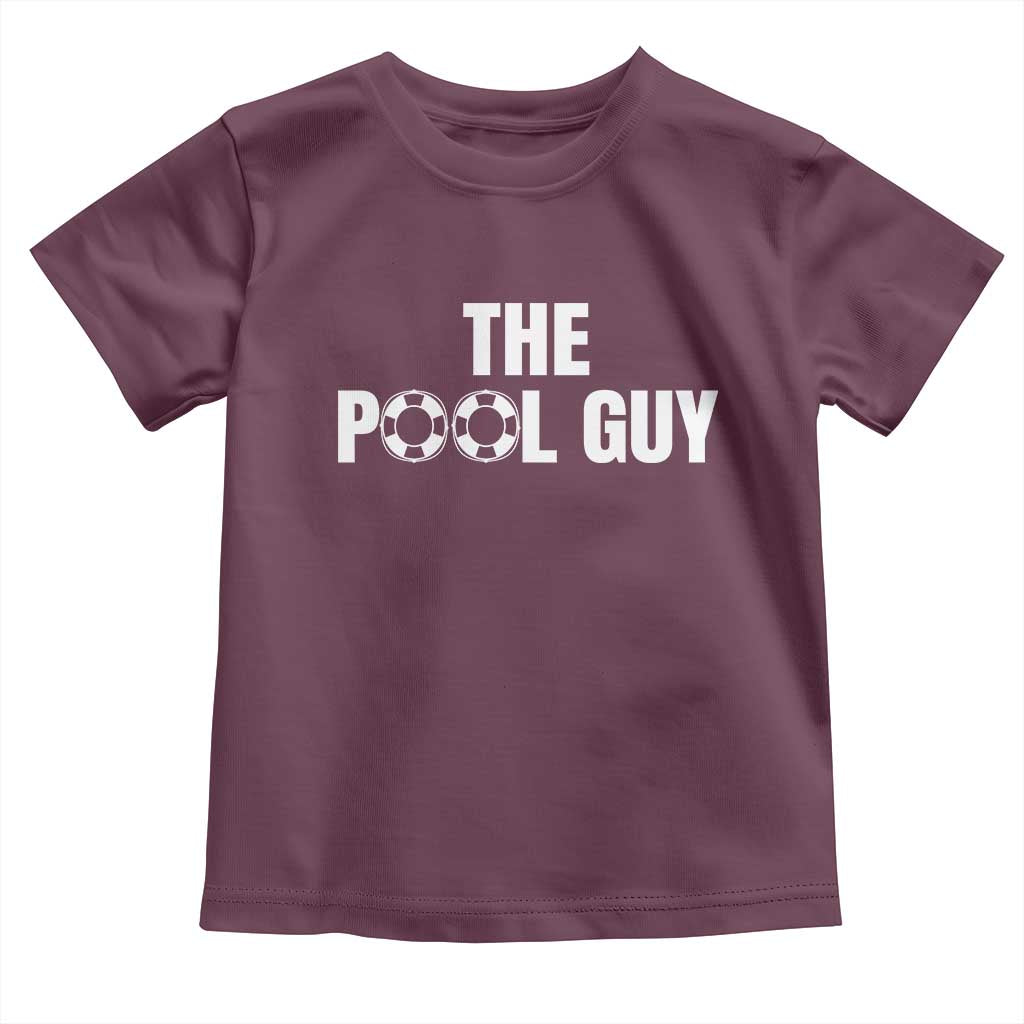 Funny Swimming Lover Toddler T Shirt The Pool Guy Expert - Wonder Print Shop