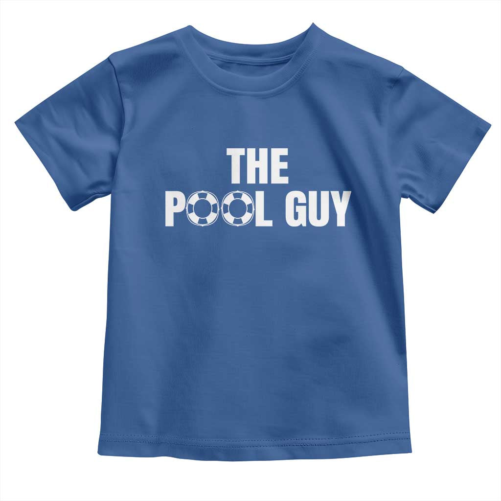 Funny Swimming Lover Toddler T Shirt The Pool Guy Expert - Wonder Print Shop