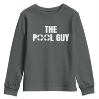 Funny Swimming Lover Youth Sweatshirt The Pool Guy Expert - Wonder Print Shop