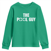 Funny Swimming Lover Youth Sweatshirt The Pool Guy Expert - Wonder Print Shop