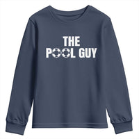 Funny Swimming Lover Youth Sweatshirt The Pool Guy Expert - Wonder Print Shop