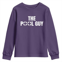 Funny Swimming Lover Youth Sweatshirt The Pool Guy Expert - Wonder Print Shop