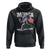 Funny 4th Of July Bigfoot Merica Hoodie Patriotic Sasquatch American US Flag - Wonder Print Shop