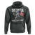 Funny 4th Of July Bigfoot Merica Hoodie Patriotic Sasquatch American US Flag - Wonder Print Shop