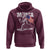 Funny 4th Of July Bigfoot Merica Hoodie Patriotic Sasquatch American US Flag - Wonder Print Shop