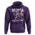 Funny 4th Of July Bigfoot Merica Hoodie Patriotic Sasquatch American US Flag - Wonder Print Shop