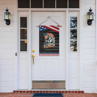 Funny Bigfoot Merica 4th Of July Garden Flag American Flag Patriotic Sasquatch