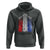 Funny Fighter Jet Airplane American Flag 4th Of July Hoodie - Wonder Print Shop