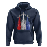 Funny Fighter Jet Airplane American Flag 4th Of July Hoodie - Wonder Print Shop