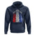 Funny Fighter Jet Airplane American Flag 4th Of July Hoodie - Wonder Print Shop