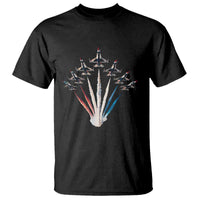 US Airplane Fighter Jet American Flag 4th Of July T Shirt - Wonder Print Shop