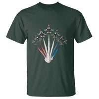 US Airplane Fighter Jet American Flag 4th Of July T Shirt - Wonder Print Shop