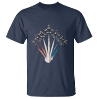 US Airplane Fighter Jet American Flag 4th Of July T Shirt - Wonder Print Shop