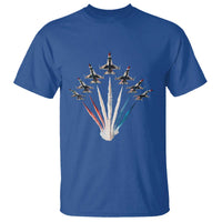 US Airplane Fighter Jet American Flag 4th Of July T Shirt - Wonder Print Shop