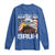 Funny All American Bruh Bald Eagle Long Sleeve Shirt American Flag 4th Of July Patriotic - Wonder Print Shop