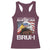 Funny All American Bruh Bald Eagle Racerback Tank Top American Flag 4th Of July Patriotic - Wonder Print Shop