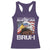 Funny All American Bruh Bald Eagle Racerback Tank Top American Flag 4th Of July Patriotic - Wonder Print Shop