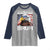 Funny All American Bruh Bald Eagle Raglan Shirt American Flag 4th Of July Patriotic - Wonder Print Shop