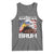 Funny All American Bruh Bald Eagle Tank Top American Flag 4th Of July Patriotic - Wonder Print Shop