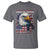 Funny 4th Of July DILF Damn I Love Freedom T Shirt Vintage Bald Eagle 4th Of July - Wonder Print Shop