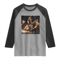 Funny Girls Will Be Girls Feminist Women Raglan Shirt - Wonder Print Shop