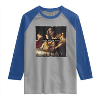 Funny Girls Will Be Girls Feminist Women Raglan Shirt - Wonder Print Shop