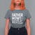 Funny Father Mows Best T Shirt For Women Fathers Day Dad Jokes Lawn Mowing
