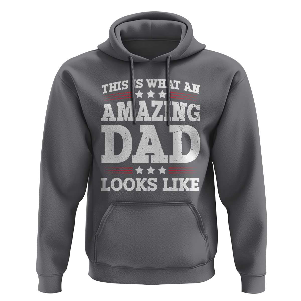 Funny This Is What An Amazing Dad Looks Like Hoodie Fathers Day