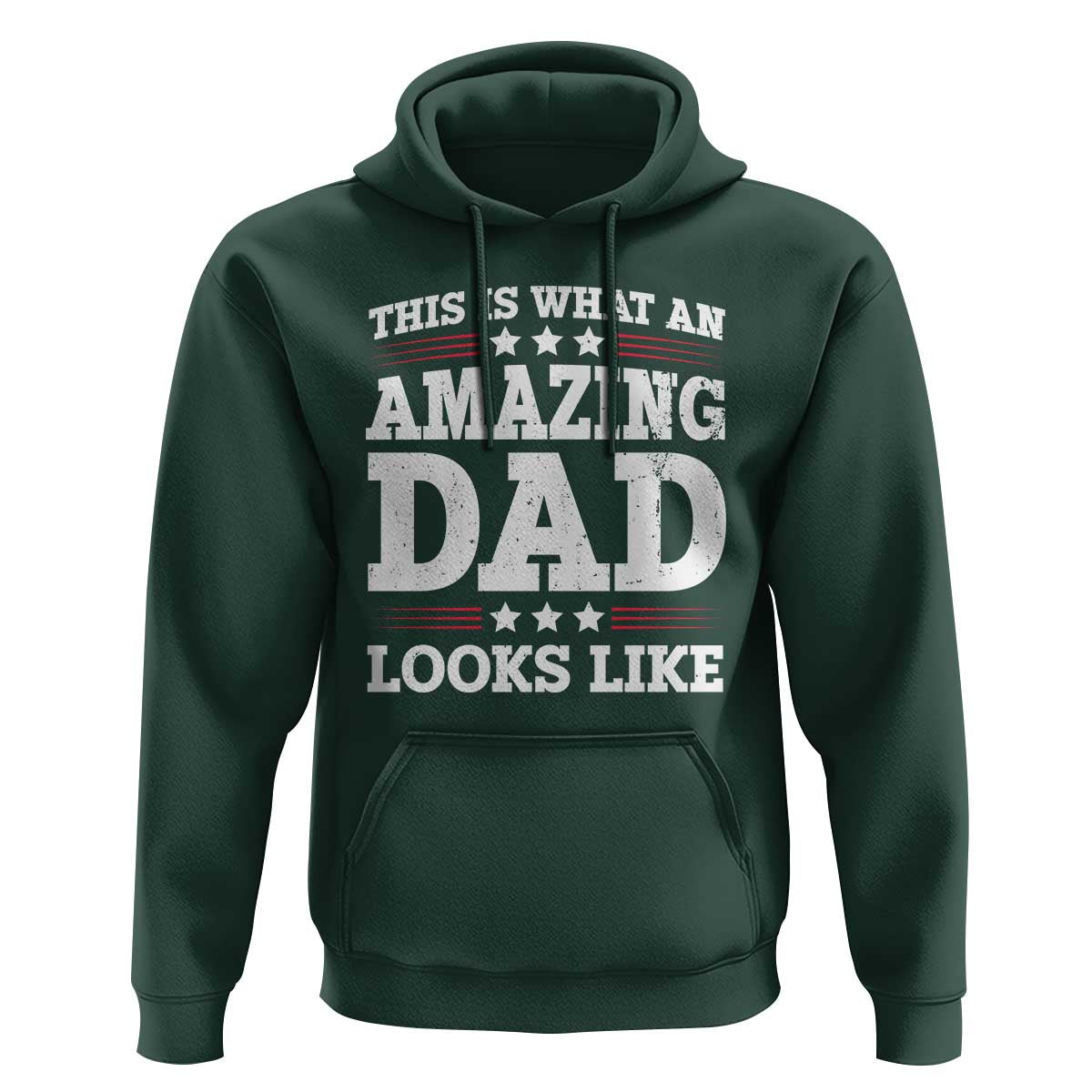 Funny This Is What An Amazing Dad Looks Like Hoodie Fathers Day