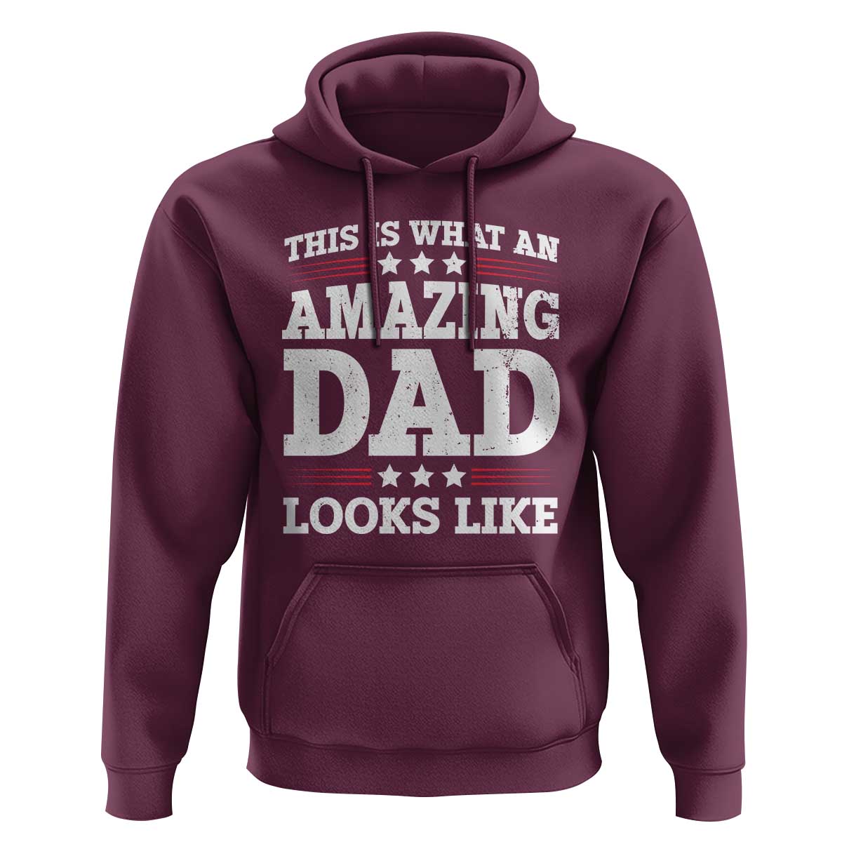 Funny This Is What An Amazing Dad Looks Like Hoodie Fathers Day