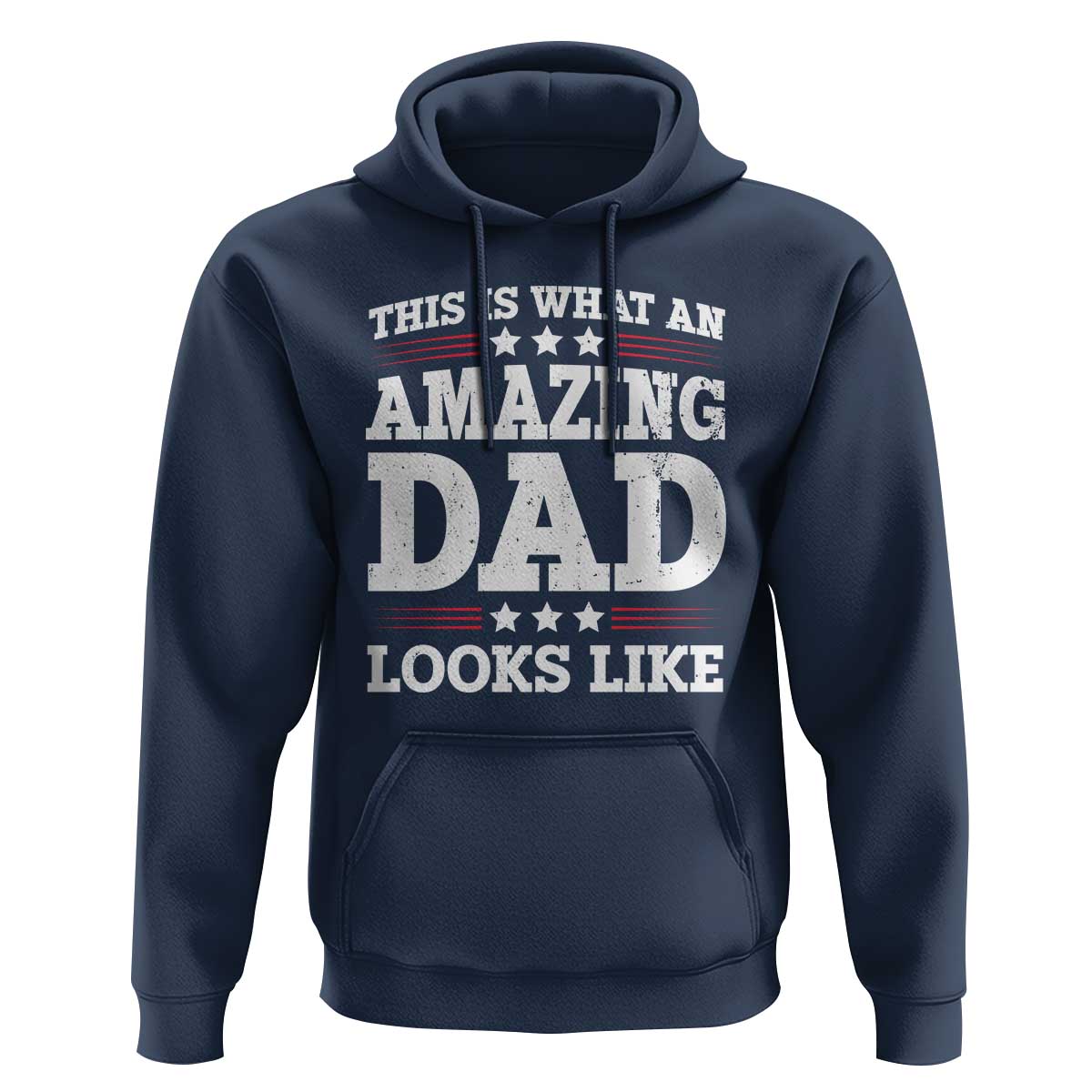 Funny This Is What An Amazing Dad Looks Like Hoodie Fathers Day