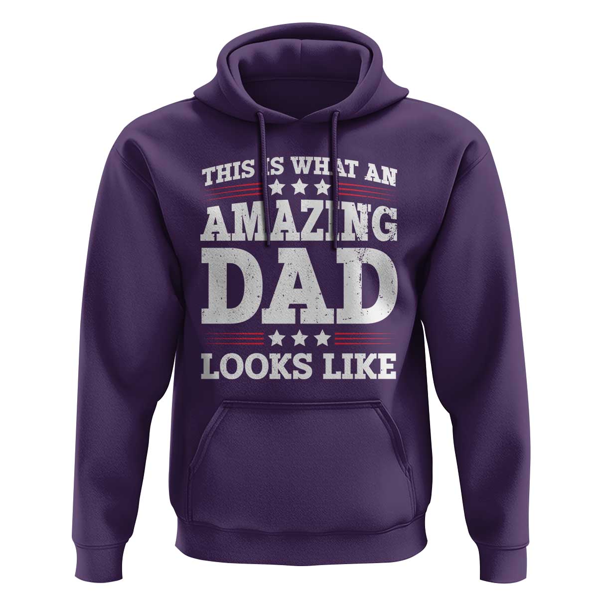 Funny This Is What An Amazing Dad Looks Like Hoodie Fathers Day