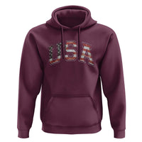 Funny USA Patriotic 4th of July American Flag Hoodie - Wonder Print Shop